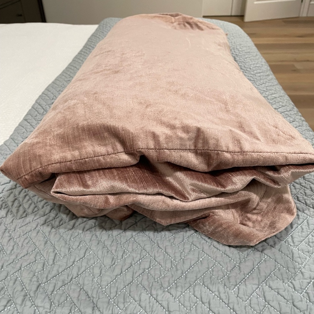 West Elm Velvet King Duvet Cover